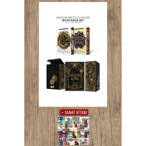 Sanat Kitabı + Medusa’nın Ölü Kumları İki Kitaplık Set (Ciltli - Özel Baskı) / Maral Atmaca