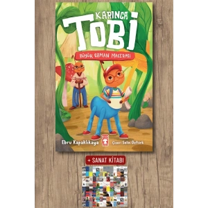 Karınca Tobi - Büyük Orman Macerası / Ebru Kapaklıkaya + Sanat Kitabı
