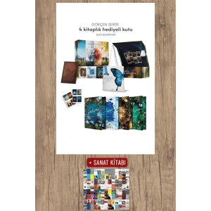 Sanat Kitabı + Gökçen Serisi – 4 Kitap Takım (Yan Boyamalı - Hediyeli Kutu - Ciltli) / Loresima