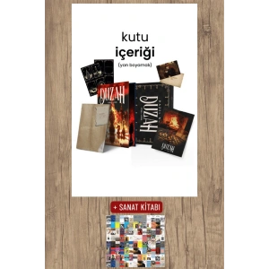 Sanat Kitabı + Duzah 1 - Nemea Vadisi (Yan Boyamalı - Ciltli - Hediyeli Kutu) / Hazel Noya