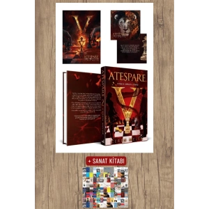 Sanat Kitabı + Ateşpare 2  - Tutuklu Zihinler Zindanı (Ciltli) / Ceren Melek