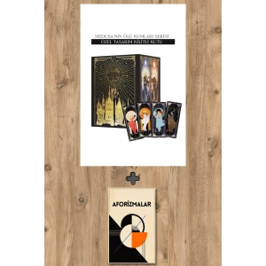 Medusa’nın Ölü Kumları Serisi 4 Kitap Takım - Hediyeli Kilitli Kutu (Ciltli)
