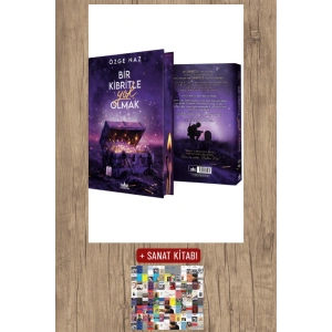 Sanat Kitabı + Bir Kibritle Yok Olmak 3 (Ciltli - Yan Boyamalı) / Özge Naz