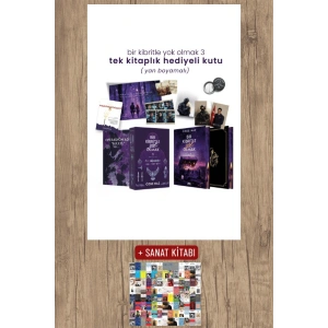 Sanat Kitabı + Bir Kibritle Yok Olmak 3 - Hediyeli Kutu (Ciltli - Yan Boyamalı) / Özge Naz