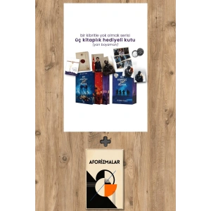 Bir Kibritle Yok Olmak Serisi - Üç Kitaplık Hediyeli Kutu (Ciltli - Yan Boyamalı)