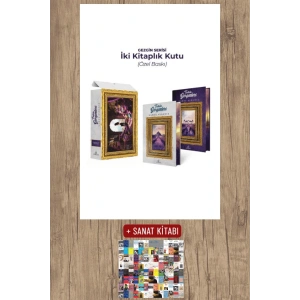Sanat Kitabı + Gezgin Serisi İki Kitaplık Kutu (Ciltli - Yan Boyamalı) / Gamze Aydeniz
