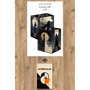 Av Serisi Kutulu Set - 4 Kitap Takım (Ciltli)