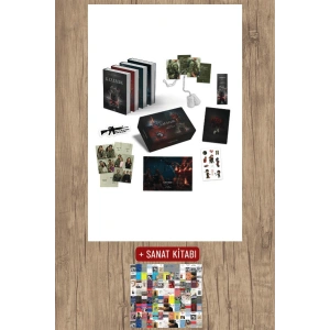 Sanat Kitabı + Kazazede Serisi (4’lü Ciltli - Kutulu Set) / Şevval Demirdöğer