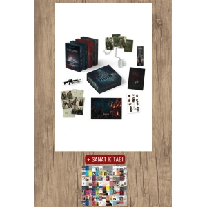 Sanat Kitabı + Kazazede Serisi - 4 Kitap Takım Kutulu Set (Ciltli - Kenar Boyamalı) / Şevval Demirdöğer