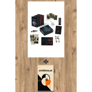 Kazazede Serisi - 4 Kitap Takım Kutulu Set (Ciltli - Kenar Boyamalı)