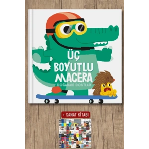 Üç Boyutlu Macera - Doğadaki Dostlar (Ciltli)