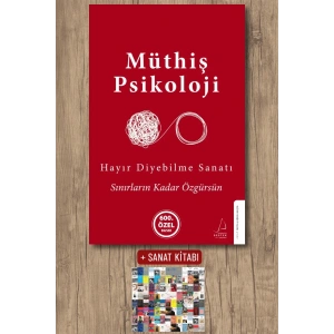 Sanat Kitabı + Hayır Diyebilme Sanatı (Ciltli) / Müthiş Psikoloji