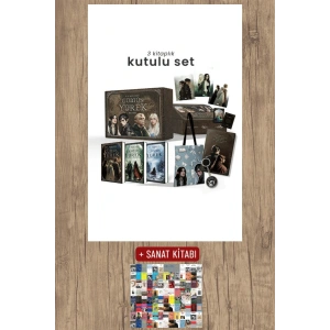 Sanat Kitabı + Gümüş Yürek Serisi - Üç Kitaplık Hediyeli Kutu (Ciltli) / D.N. Archeron