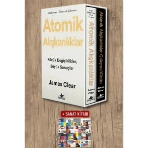 Atomik Alışkanlıklar Kutulu Özel Set - Atomik Alışkanlıklar + Atomik Alışkanlıklar Çalışma Kitabı (2 Kitap)