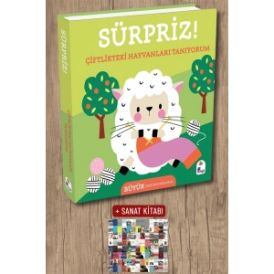 Sanat Kitabı + Sürpriz! - Çiftlikteki Hayvanları Tanıyorum (Ciltli) / Kolektif