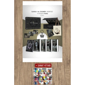Sanat Kitabı + Saka ve Sanrı Serisi - 4 Kitaplık Kutu (Ciltli) / Maral Atmaca