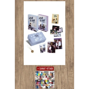 Sanat Kitabı + İzler Kalır 1 ve 2 (Ciltli - Kenar Boyamalı Kutu Set) / Sude B