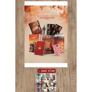 Sanat Kitabı + Aşka Düşüş 1 - Galata (Ciltli - Tek Kitaplık Kutu) / Mehtap Fırat