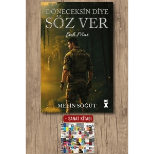 Sanat Kitabı + Döneceksin Diye Söz Ver 1 - Şah Mat (Ciltli) / Melin Söğüt