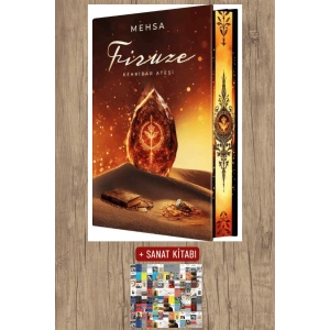 Sanat Kitabı + Firuze 1: Kehribar Ateşi (Yan Boyamalı - Ciltli) / Mehsa