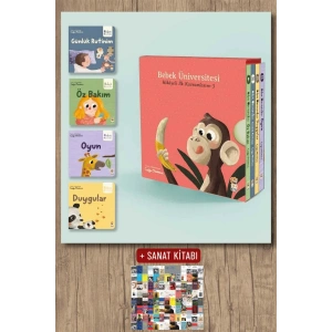 Bebek Üniversitesi 3 - Hikayeli İlk Kavramlarım Set (4 Kitap)