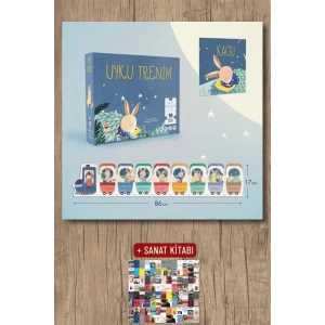 Kagu - Uyku Trenim 18 Parça Puzzle ve Kitap