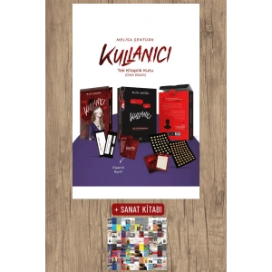 Sanat Kitabı + Kullanıcı - Tek Kitaplık Yan Boyamalı Kutu (Ciltli) / Melisa Şentürk