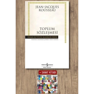 Sanat Kitabı + Toplum Sözleşmesi / Jean Jacques Rousseau