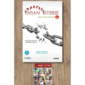 İnsan İsterse - Azmin Zaferi Öyküleri 4 / Mümin Sekman + Sanat Kitabı