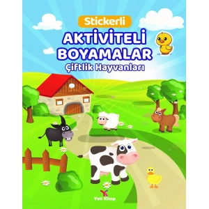 Aktiviteli Boyamalar - Çiflik Hayvanları