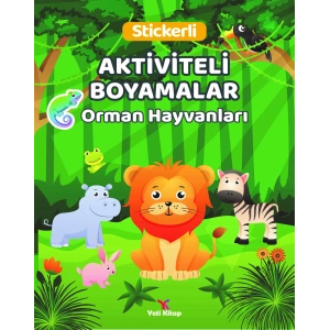 Aktiviteli Boyamalar - Orman Hayvanları