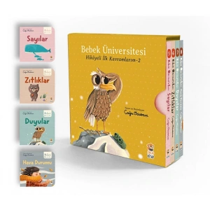 Bebek Üniversitesi: Hikayeli İlk Kavramlarım - 4 Kitap Takım
