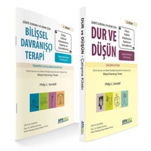Bilişsel Davranışçı Terapi - Dur ve Düşün - 2 Kitap Takım