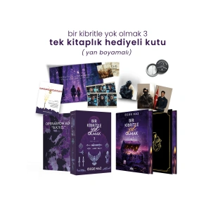 Bir Kibritle Yok Olmak 3 - Hediyeli Kutu (Ciltli - Yan Boyamalı)