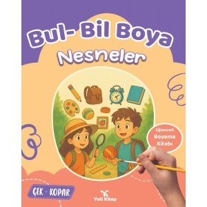 Bul Bil Boya Objeler Boyama Kitabı