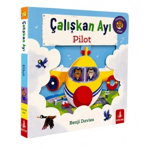 Çalışkan Ayı - Pilot (Ciltli - Hareketli Kitap)