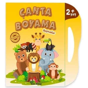 Çanta Boyama - Hayvanlar 2+ Yaş