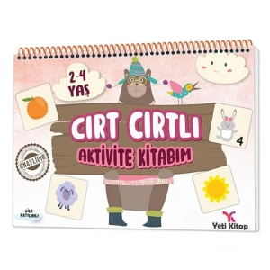 Cırt Cırtlı Aktivite Kitabım (2-4 Yaş)