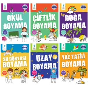 Çocuk Gelişimi Türkçe İngilizce - Boyama Seti