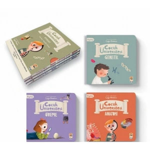 Çocuk Üniversitesi Biyoloji Seti - 3 Kitap Takım