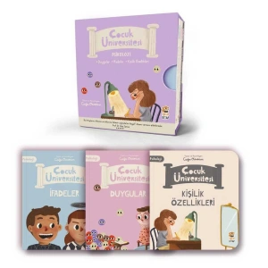 Çocuk Üniversitesi Psikoloji Set (3 Kitap)