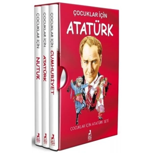 Çocuklar İçin Atatürk Seti - 3 Kitap Takım