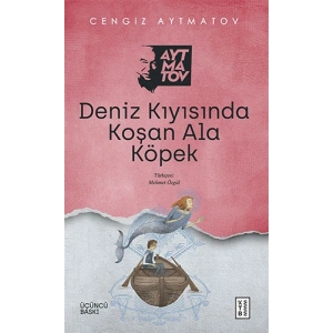 Deniz Kıyısında Koşan Ala Köpek