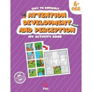 Easy to Difficult Attention Development and Perception - My Activity Book 6+ Age
