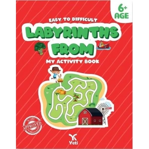 Easy to Difficult Labyrinths From - My Acticity Book 6+ Age