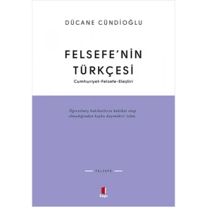 Felsefe’nin Türkçesi
