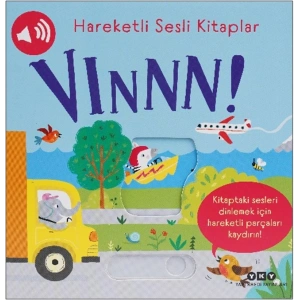 Hareketli Sesli Kitaplar - Vınnn! (Ciltli)