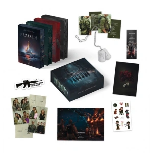 Kazazede Serisi - 4 Kitap Takım Kutulu Set (Ciltli - Kenar Boyamalı)