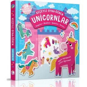 Keçeyle Oyna-Öğren - Unicornlar (Ciltli)