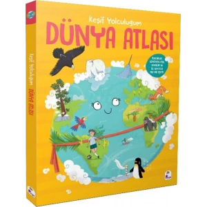 Keşif Yolculuğum - Dünya Atlası (Ciltli)